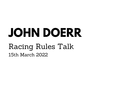 John Doerr Rules Talk 15 03 22